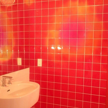 Color Changing Powder Room