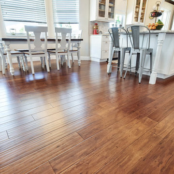 Ambient Cafe Brown Antiqued Strand Eucalyptus Flooring