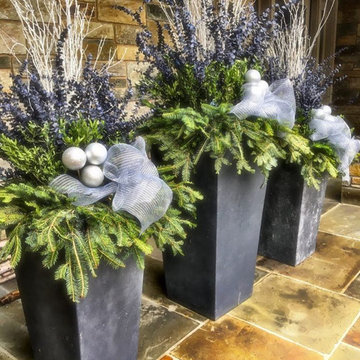 Winter Container Garden Design