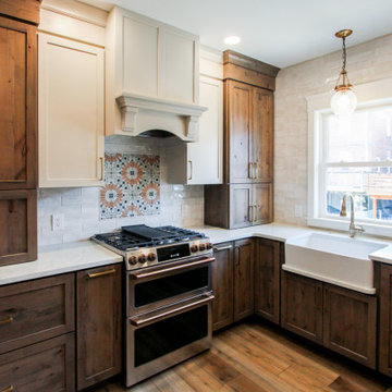 Wissahickon Neutral Two-Toned Kitchen Upgrade
