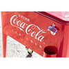 Coca-Cola Embossed Ice Cold Cooler, 65 Quart