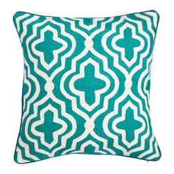 MARRAKESH PILLOW COVER &ndash; MINERAL GREEN - Products