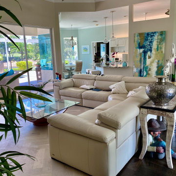 Residential | Living Room Renovation | Calusa Lakes