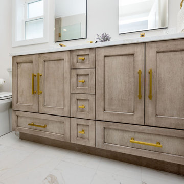 Bernard Bathroom Remodel: Neutral Modern Oasis