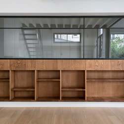 Restructuration maison Paris 15 - 本棚
