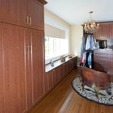 Women's walk-in closet
