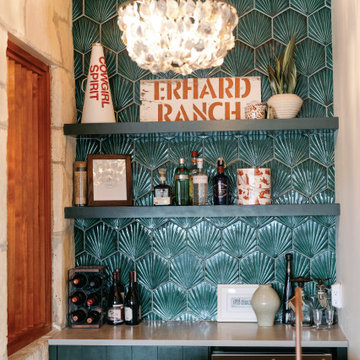 Haylie Duff's Lakefront Cabin and Clay Imports Palmas Tiles