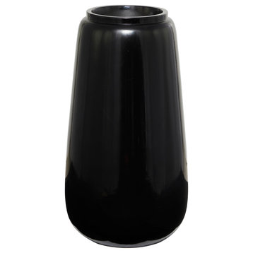 Modern Black Resin Vase 563185