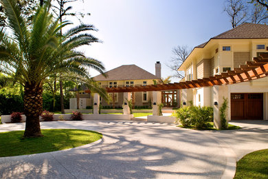 Example of a trendy exterior home design in Atlanta