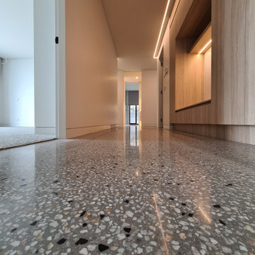 New Home-Polished Concrete Floor Semi Gloss McCrae Victoria