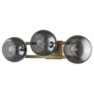 Acclaim Lighting TW40040 Lunette 3 Light 9" Tall Wall Sconce - Aged Brass