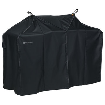Storigami Easy Fold Bbq Grill Cover, Charcoal Black, X-Large