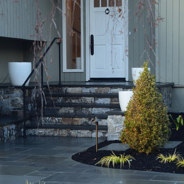 Entry pathway and steps