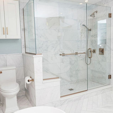 Master Bathroom Remodel - Marble Masterpiece
