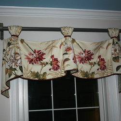 A Lighter Touch at the Window-  Up Close - Window Treatments