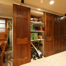 Basement storage