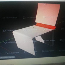 Design sedia fatta da me con SketchUp
