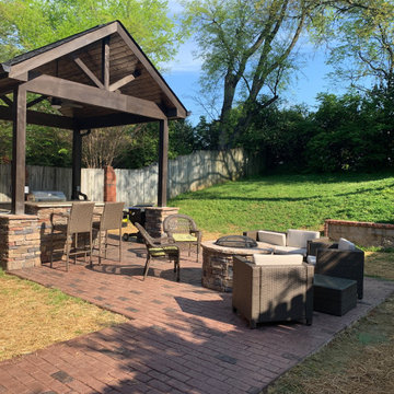 Nashville Outdoor Kitchen & Pavilion