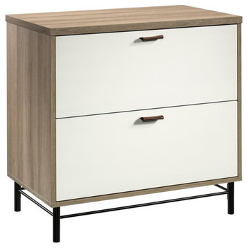 Sauder Anda Norr Engineered Wood Lateral File in Sky Oak Finish