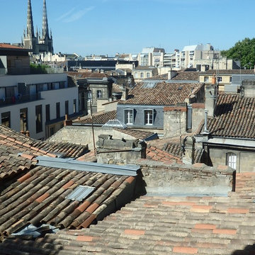 Décoration d'un autre appartement neuf dans le programme CHEVERUS à Bordeaux