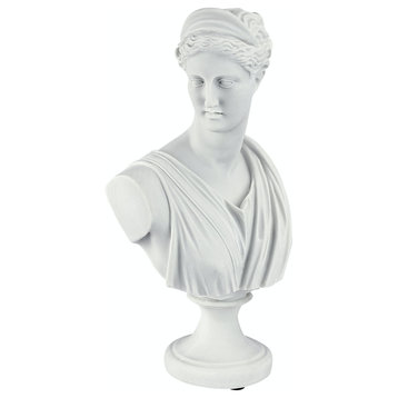 Diana of Versailles Bonded Marble Resin Sculptural Bust
