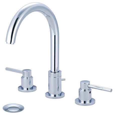 Motegi Two Handle Widespread Bathroom Faucet, Pvd Stainless Steel