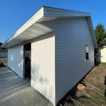 New Double Stall Garage