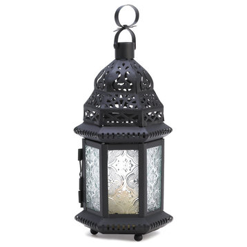Clear Glass Moroccan Style Lantern