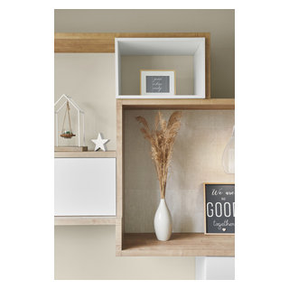 Projet d'agencement sur mesure et de décoration - Moderne - Salon ...