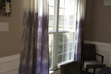 Double dipped dyed drapes