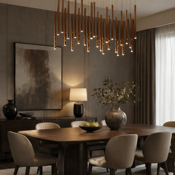 Modern Dimmable LED Pendant Light for Dining Room