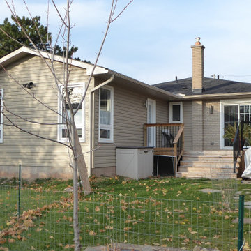 New rear yard space
