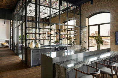 Home design - industrial home design idea in Minneapolis