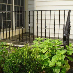 Twisted Basket Iron Handrail - Home Fencing And Gates