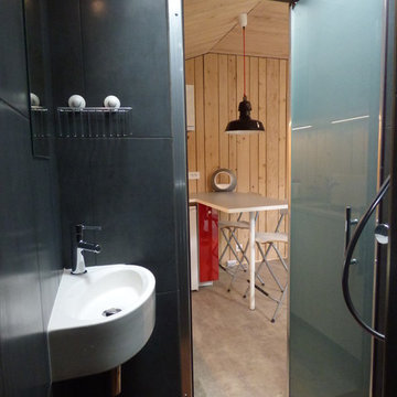 Création d’un studio style cabane