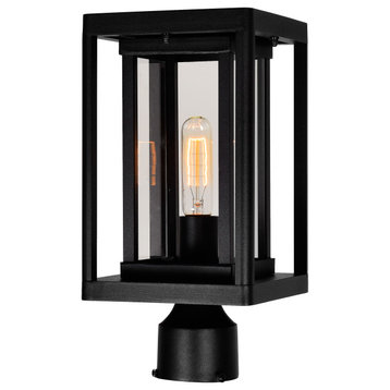 CWI Lighting 0415PT7-1-101 Mulvane 1 Light Black Outdoor Lantern Head