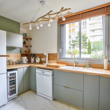 MIRABEAU - Entrée de la lumière dans un RDC de 70 m² à Vincennes