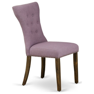 Set of 2 Gallatin Parson Chair With Dahlia Fabric