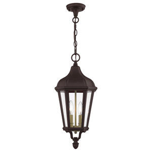 4.25 inches, Kichler 15500CBR Kichler 15500CBR Transitional One Light Hanging Lantern from No Family Collection in Brass Finish