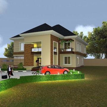 Proposed Residential Design at Agenebode, Edo State