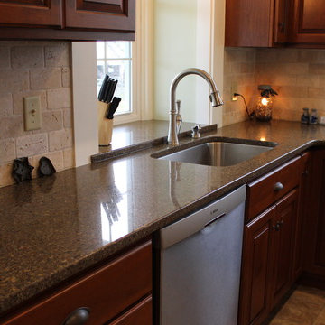 Traditional Cherry Kitchen