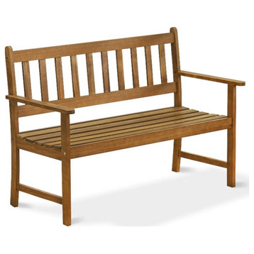 BBTB0NA Bench without Cushion Made of Acacia Wood in Natural Oil finish