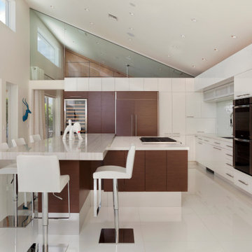 1st Place for Contemporary Kitchen - Crystal Cabinetry - Design Competition