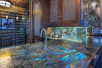 Trendy kitchen photo in Miami