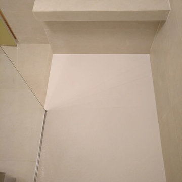 Banc dans la douche
