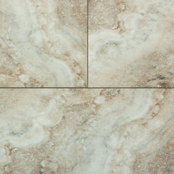 CoreLuxe Ultra 8mm Oyster Shell Travertine EVP - Vinyl Flooring