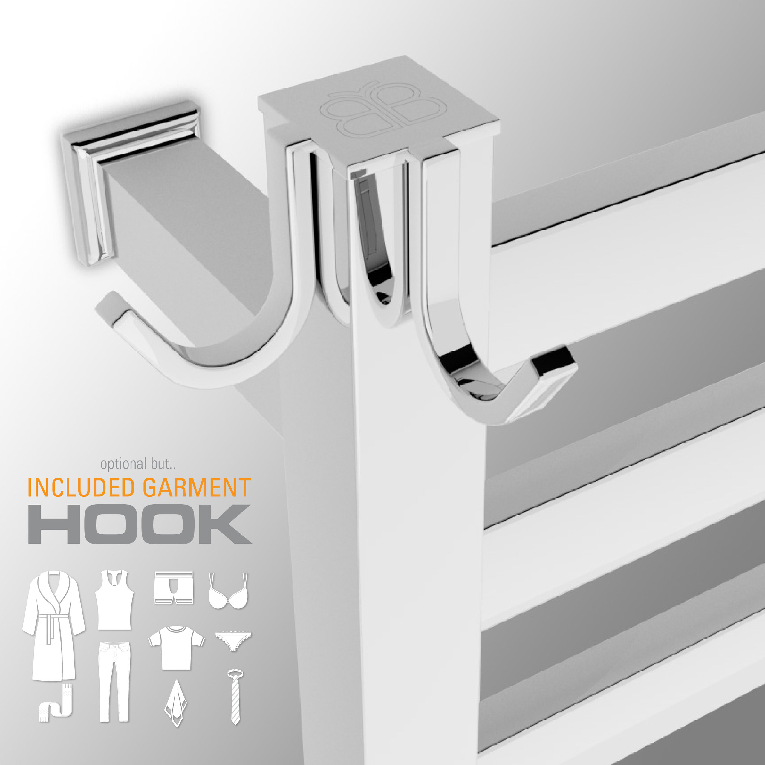 Brandon basics towel warmer modern towel warmers by efex media