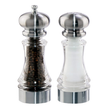 Chef Specialties Westin Pepper Mill and Salt Shaker Set, 7"