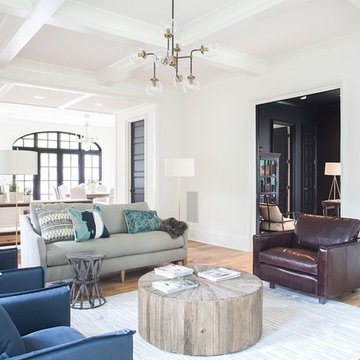 Modern Family Room | Charlotte