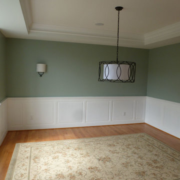 Dining Room Wainscot & Window Seat